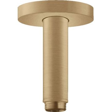 Brat de dus Hansgrohe S cu prindere in tavan 10cm bronz periat