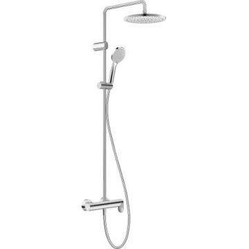 Coloana de dus Duravit Wave cu baterie h 112cm crom