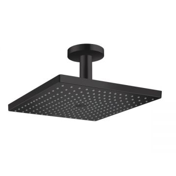 Palarie de dus Hansgrohe Raindance E300 Air cu brat de tavan 158 mm negru mat