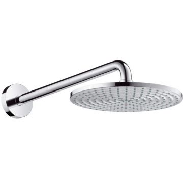 Palarie dus overhead Hansgrohe Raindance S 240 Air 1 jet cu brat 390 mm finisaj crom