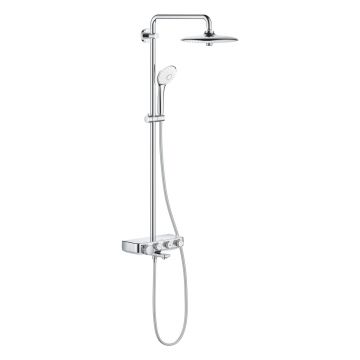 Coloana de dus Grohe Euphoria SmartControl System 260 Mono cu baterie cada termostatata 101 cm crom