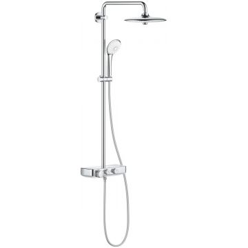 Coloana de dus Grohe Euphoria SmartControl System 260 Mono cu baterie dus termostatata 101 cm crom