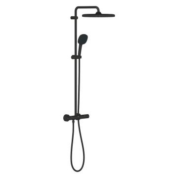 Coloana de dus Grohe Tempesta Cosmopolitan System 250 Cube cu baterie termostatata 101 cm matte black