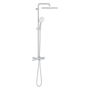 Coloana de dus Grohe Tempesta System 250 Cube cu baterie termostatata 101cm crom