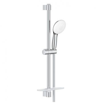 Set de dus Grohe Tempesta 110 II cu para de dus cu doua jeturi furtun si bara de 60cm crom