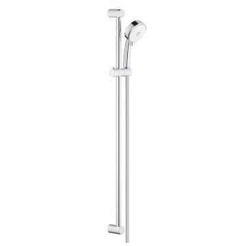 Set de dus Grohe Tempesta Cosmopolitan 100 cu para de dus 3 jeturi furtun 175cm si bara 90cm crom