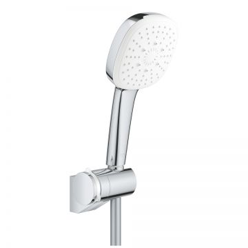 Set de dus Grohe Tempesta Cube 110 cu agatatoare  furtun 175cm si para de dus cu 3 jeturi  crom