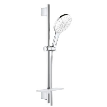 Set de dus Grohe Vitalio SmartActive 150 cu para de dus 3 jeturi furtun 175cm bara de dus 60cm savoniera 9.5 l/min crom