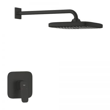 Sistem de dus incastrat Grohe Cubeo Tempesta 250  necesita corp incastrat  matte black