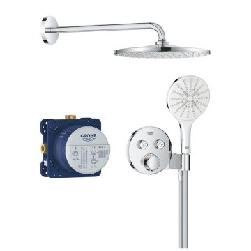 Sistem de dus incastrat Grohe Precision SmartControl Vitalio Rain Mono 310 crom