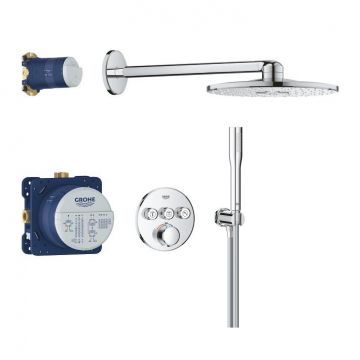 Sistem de dus incastrat Grohe Precision SmartControl Vitalio SmartActive 310 crom