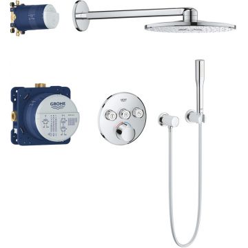 Sistem de dus incastrat Grohe SmartControl crom